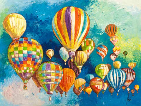 3LR6492 - Luigi Florio -Sospesi nel cielo II