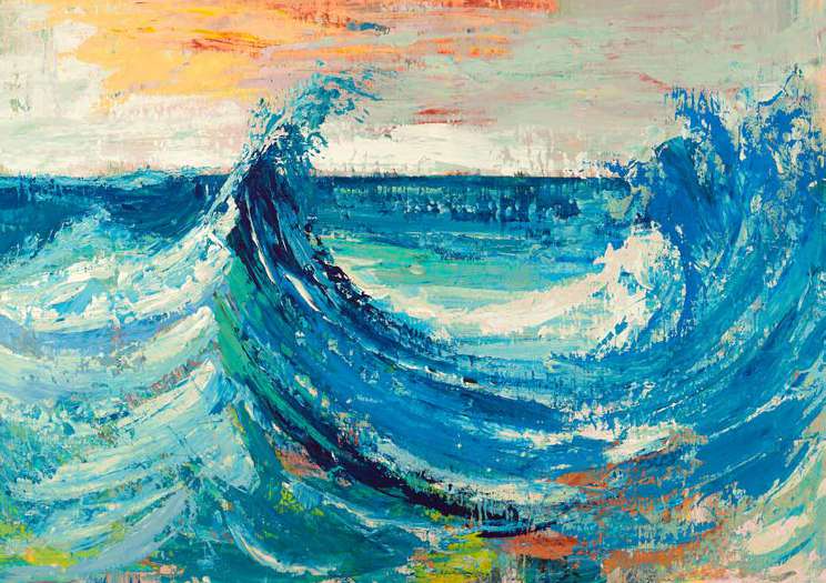 3LR7874 - LUIGI FLORIO - Mare aperto