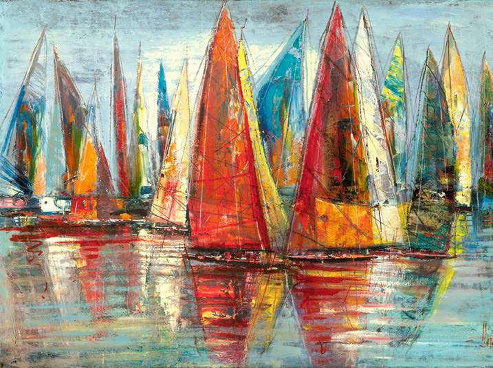 3LR7876 - LUIGI FLORIO - Vele (caleidoscopio)