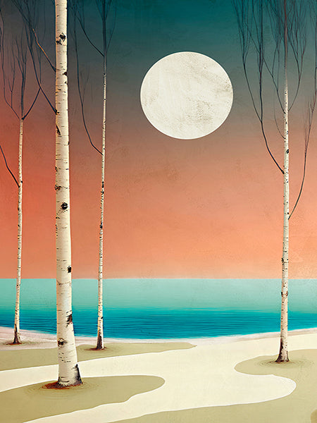 3MK7606 - SAYAKA MIKO - Moonlight Calm (detail)