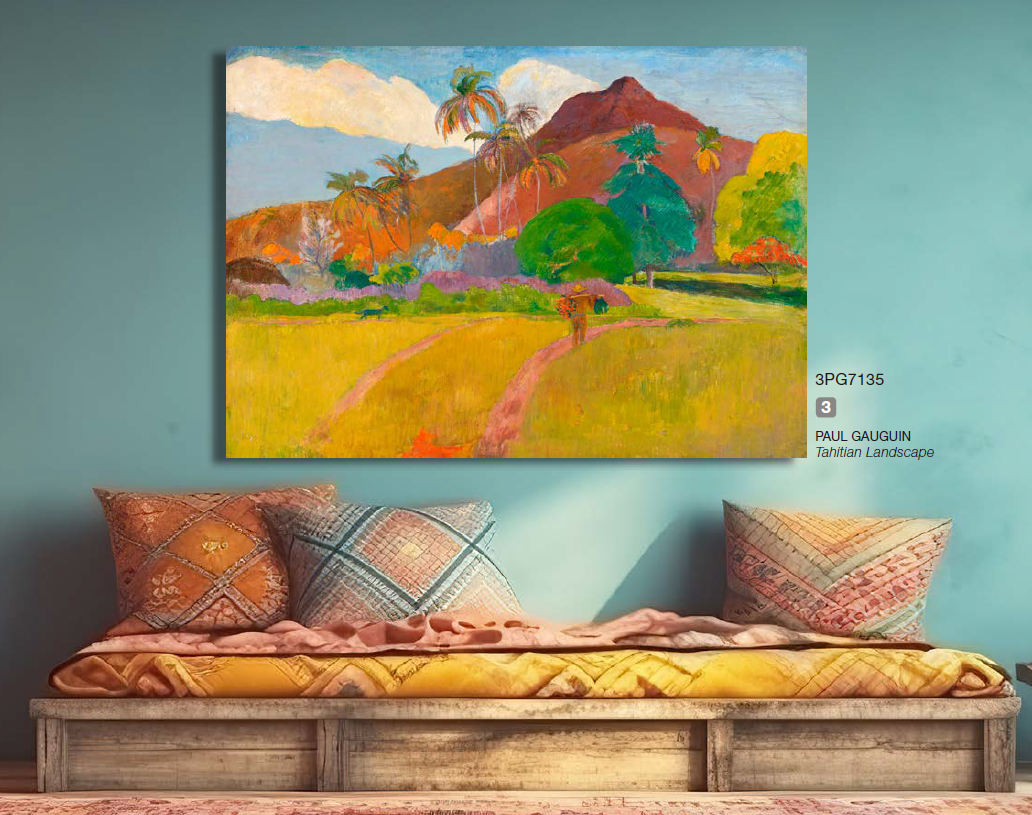 3PG7135 - Paul Gauguin - Tahitian Landscape