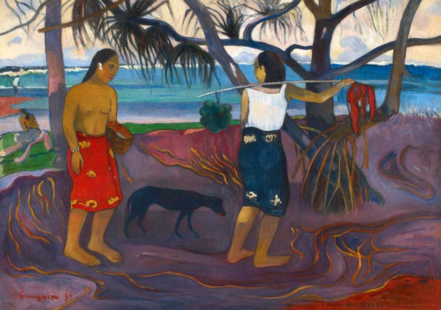 3PG7351 - Paul Gauguin - Under the Pandanus, 1891