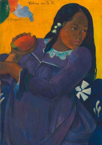 3PG7673 - PAUL GAUGUIN - Vahine no te vi (Woman of the Mango), 1892