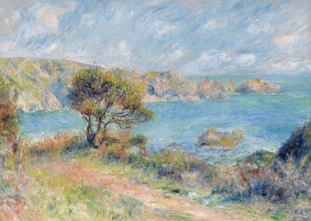 3PR7136 - Pierre-Auguste Renoir - View at Guernsey, 1883