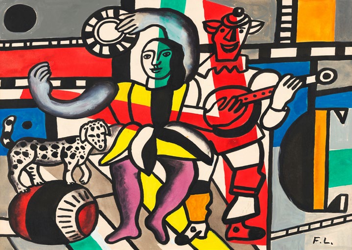3RL8046 - FERNAND LÉGER - Study for Great Parade, 1954