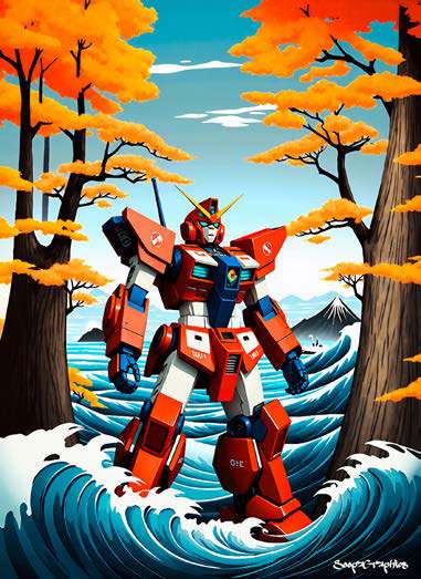 3SG7827 - SOOPERGRAPHICS - Traditional Mecha I