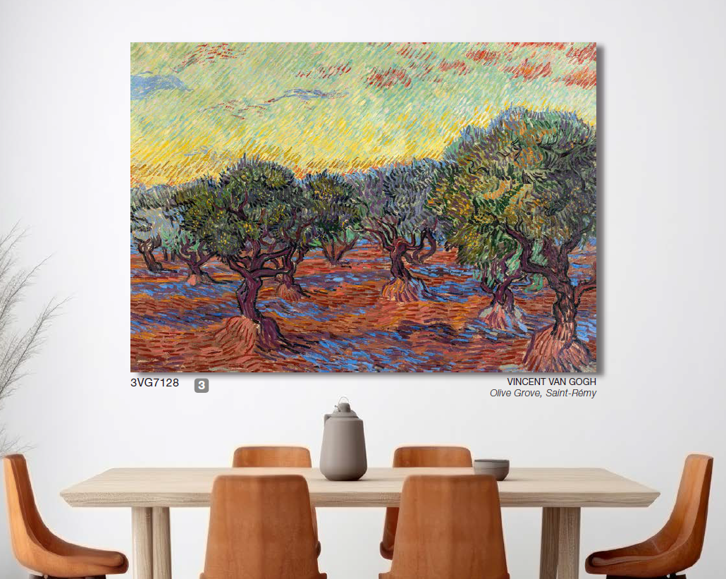 3VG7128 - Vincent van Gogh - Olive Grove, Saint-Rémy 3VG7130 3