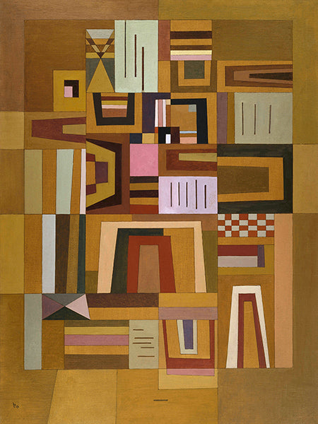 3WK7563 - WASSILY KANDINSKY - Pink Compensation, 1933