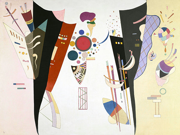 3WK7564 - WASSILY KANDINSKY - Reciprocal Accords, 1942