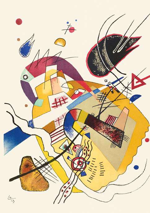 3WK7655 - WASSILY KANDINSKY - Bonne humeur