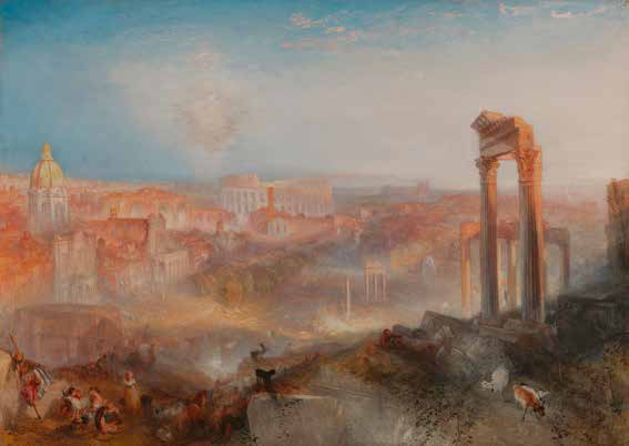 3WT6542 - William Turner - Modern Rome, Campo Vaccino