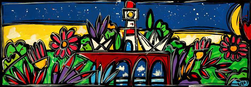 4WA7816 - WALLAS - Il mare oltre il ponte