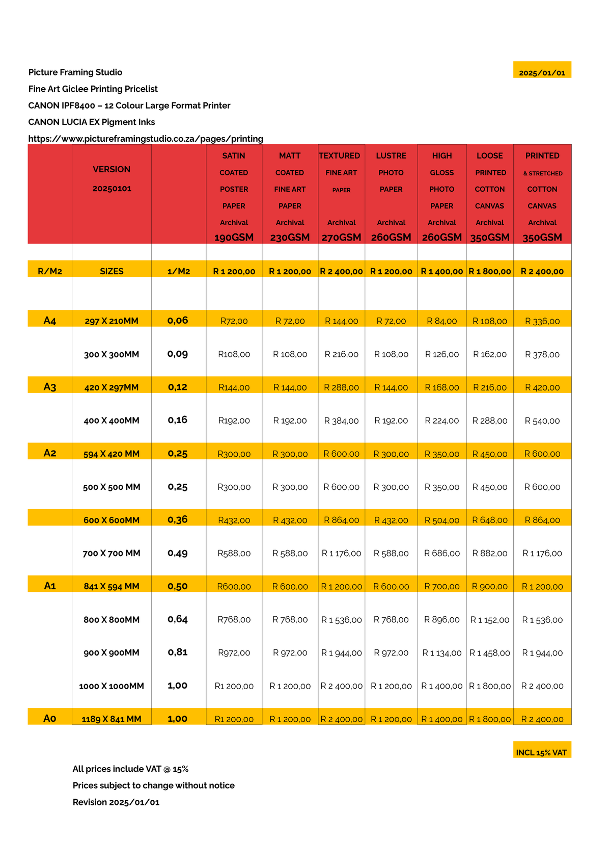 Print on High Gloss Photo Paper