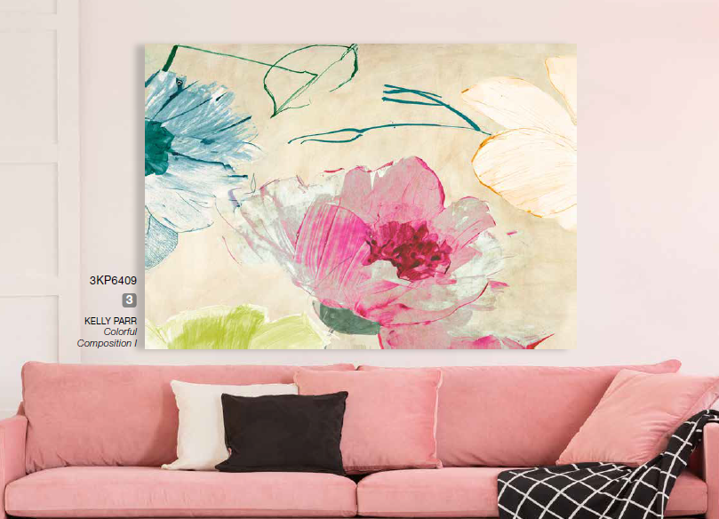 3KP6409 - Kelly Parr - Colorful Composition I