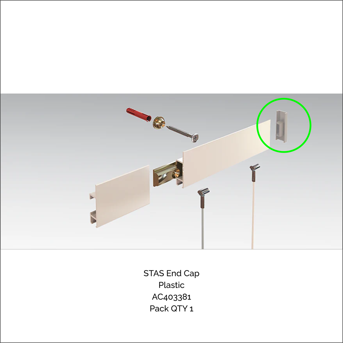 STAS End Cap - Pack of 1 - AC403381