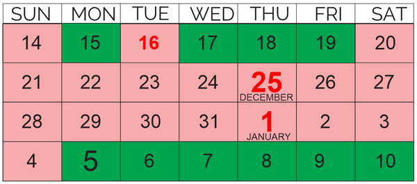 Merry Christmas & Happy New Year