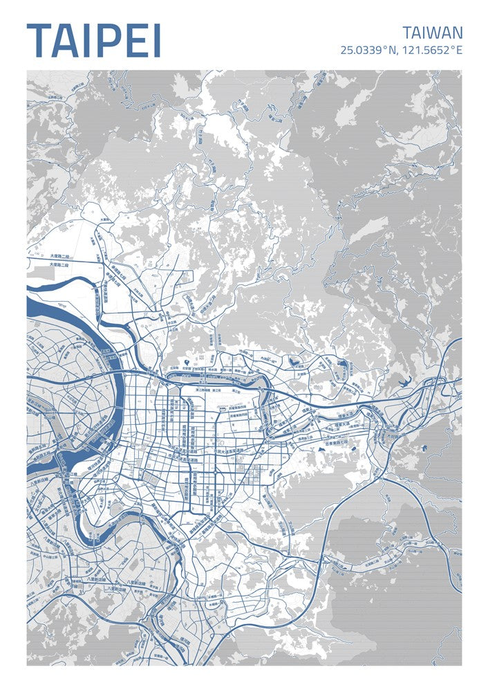 Taipei City Street Map - Ada87