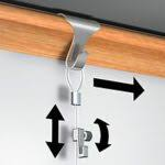 ArtiTeq Stainless Steel Cord with Loop for Picture Hooks