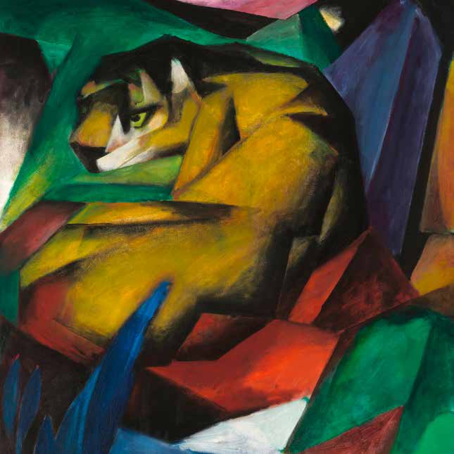 1AA6303 - Franz Marc - The Tiger