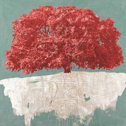 1AI5255 - Alessio Aprile - Red Tree on Aqua