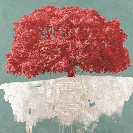 1AI5255 - Alessio Aprile - Red Tree on Aqua