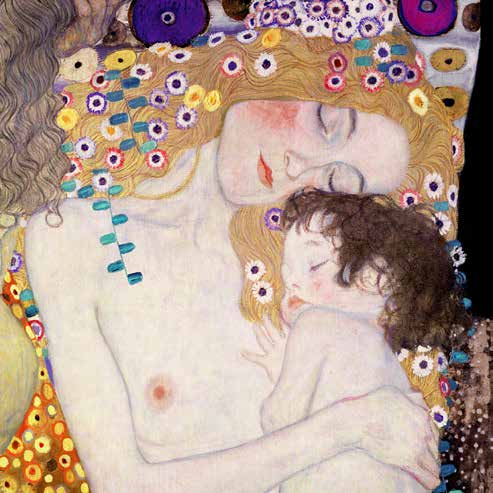 1GK129 - Gustav Klimt - Le Tre età della donna (detail)