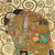 1GK740 - Gustav Klimt - The Embrace (detail)