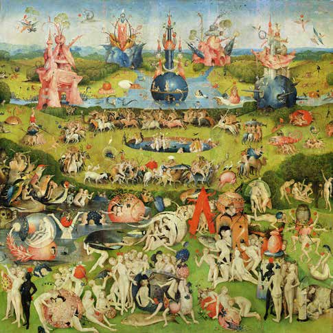 1HB164 - HIERONYMUS BOSCH - The Garden of Earthly Delights II