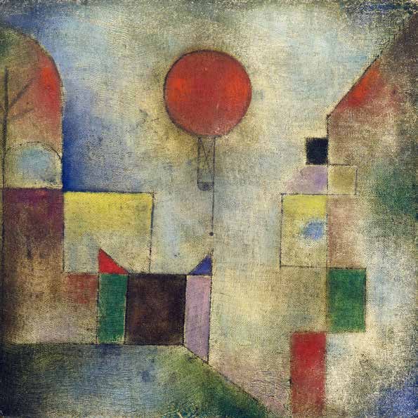 1PK3078 - Paul Klee - Red Balloon