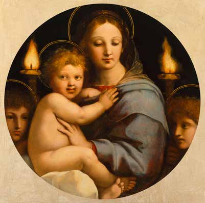 1RF4656 - Raffaello - Madonna dei candelabri