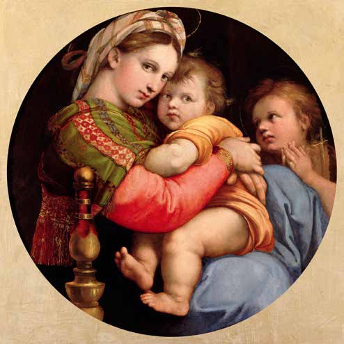 1RF5866 - Raffaello - Madonna della seggiola