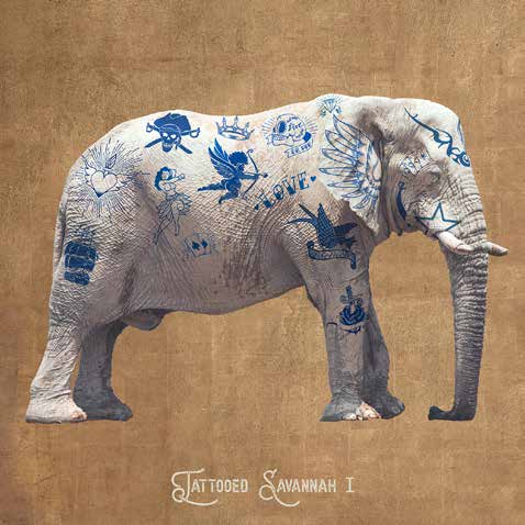 1SH5083- Steven Hill - Tattooed Savannah I