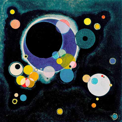 1WK2619 - Wassily Kandinsky - Sketch for Several Circles