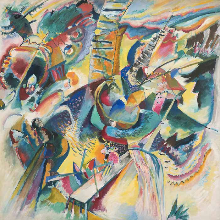 1WK4345 - Wassily Kandinsky - Improvisation Klamm