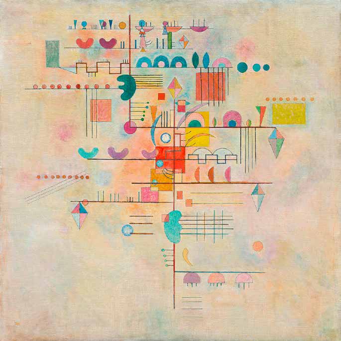 1WK5203 - Wassily Kandinsky - Graceful Ascent
