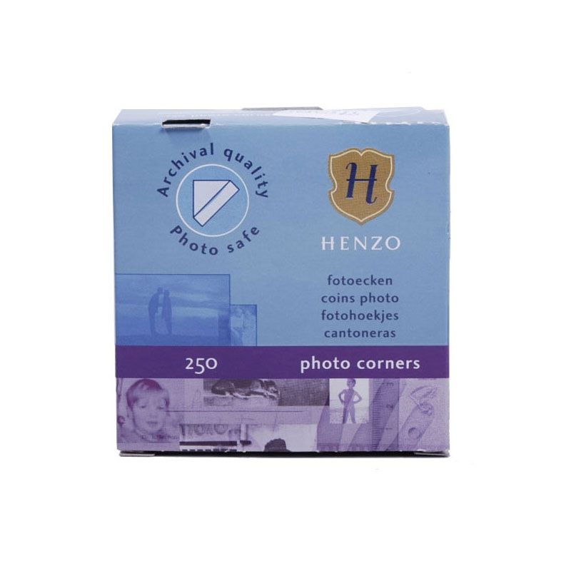 Henzo Photo Corners 250 Transparent - Sold Out