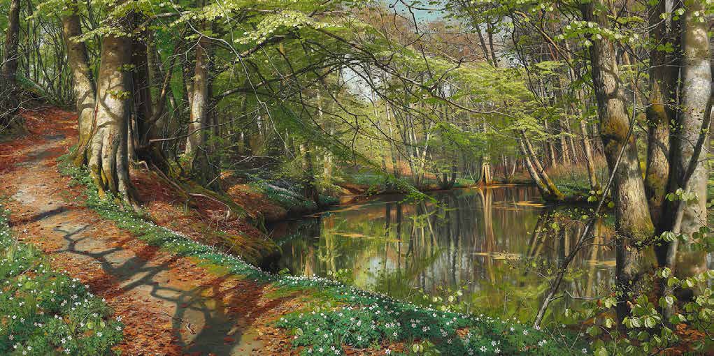 2AA5230 - Peder Mørk Mønsted - A spring day in the forest