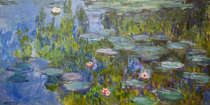2CM4351 - Claude Monet - Water Lilies