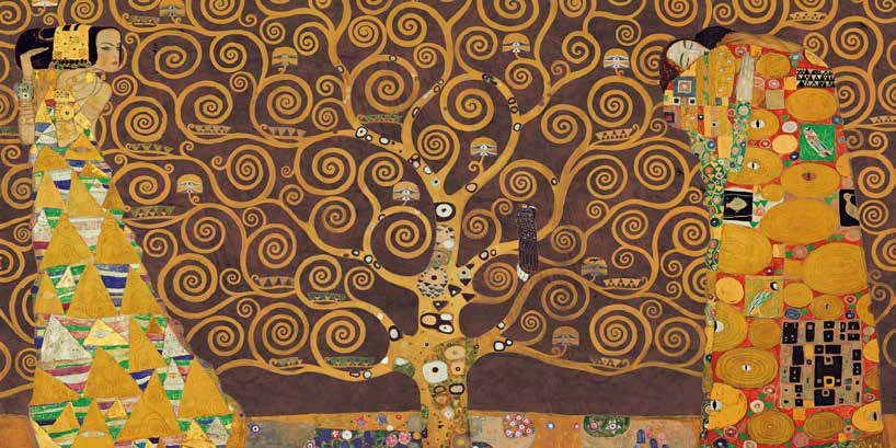 2GK1829 - GUSTAV KLIMT - Tree of Life (Brown Variation)