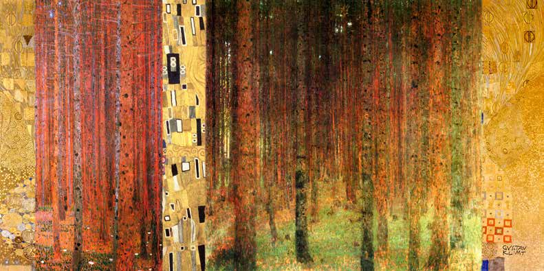 2GK1838 - KLIMT PATTERNS - Forest I