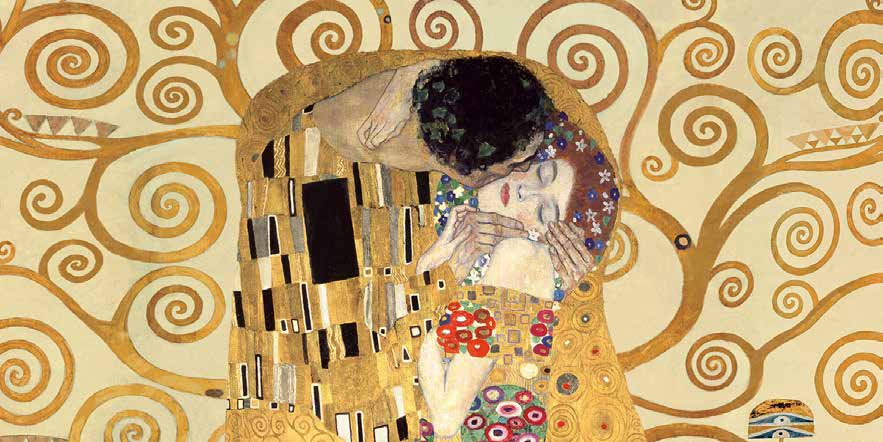 2GK4348 - Gustav Klimt - The Kiss (detail)