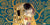 2GK4483 - Gustav Klimt - The Kiss, detail (Blue variation)