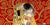 2GK4485 - Gustav Klimt - The Kiss, detail (Red variation)