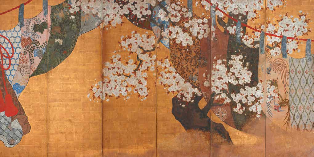 2JP4653 - Anonymous - Wind-screen and cherry tree