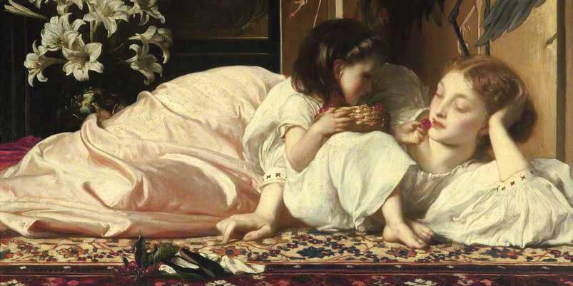 2LG3787 - Frederic Leighton - Mother and Child