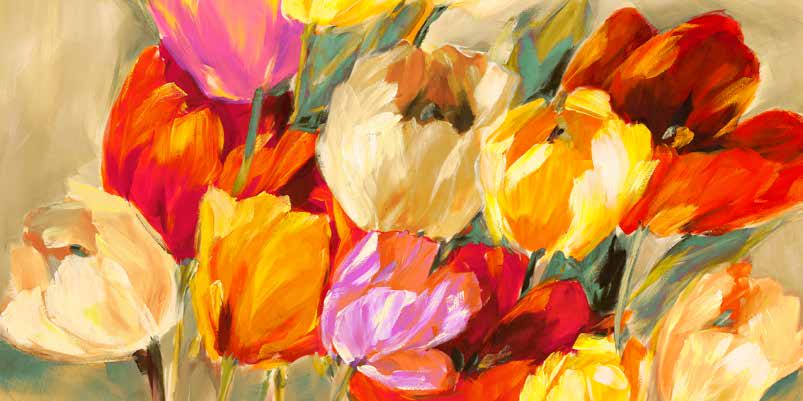 2SN6224 - Jim Stone - Field of Colorful Tulips