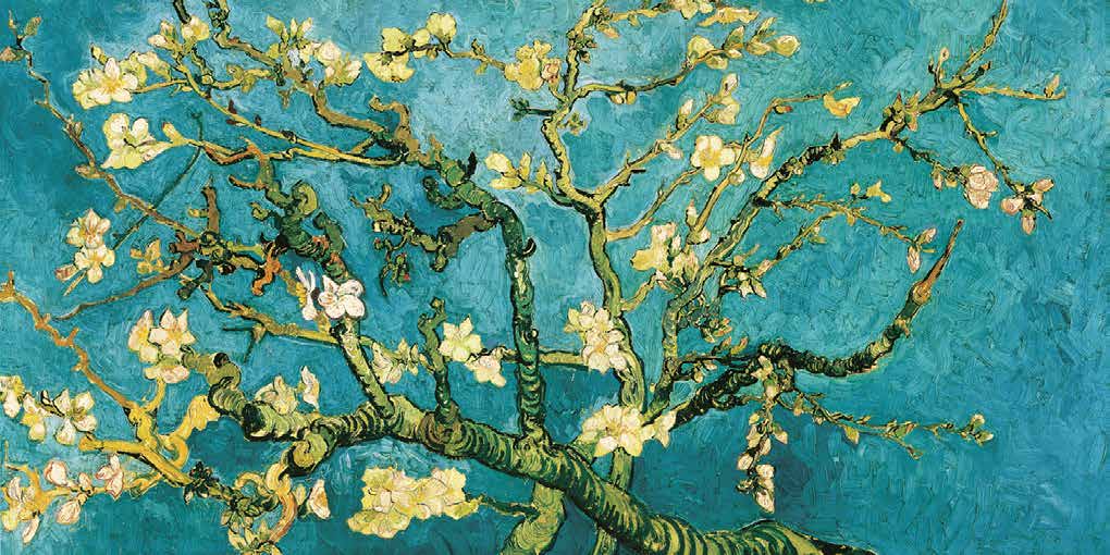 2VG051 - Vincent van Gogh - Mandorlo in fiore (detail)