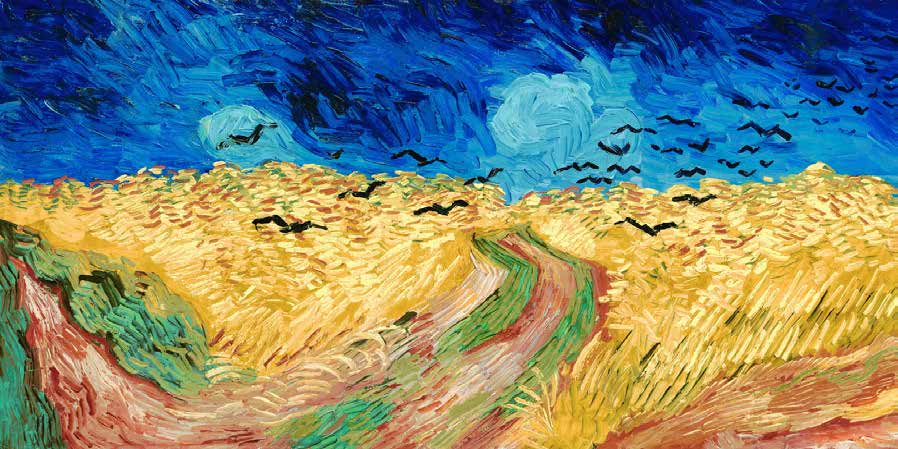 2VG054 - VINCENT VAN GOGH - Wheat Field with Crows