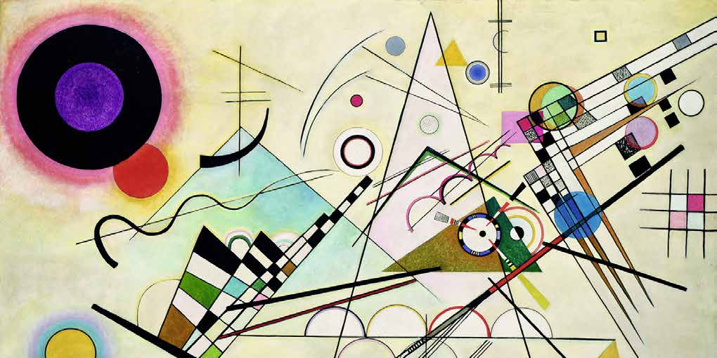2WK3100 - Wassily Kandinsky - Composition VIII (detail