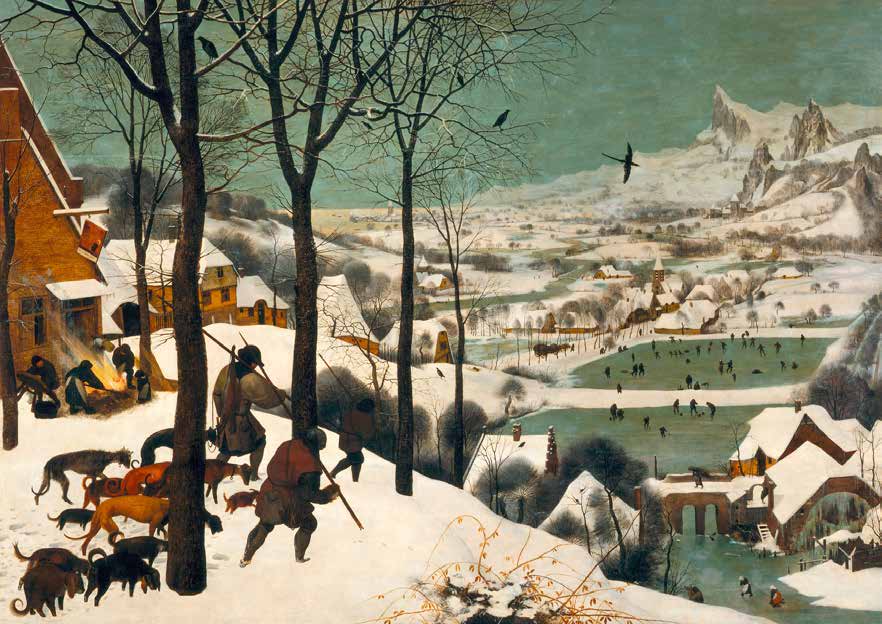 3AA3963 - Pieter Bruegel the Elder - Hunters in the Snow (Winter)